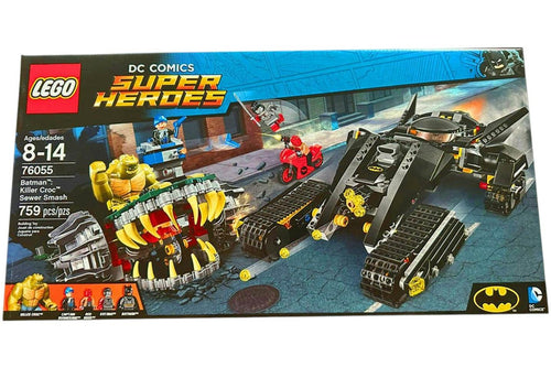 LEGO DC Comics Super Heroes Batman: Killer Croc Sewer Smash Set 76055